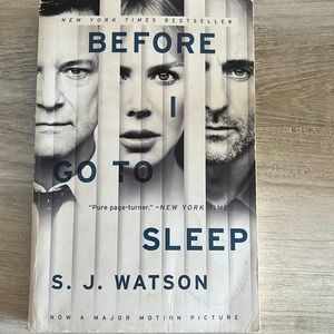 Before I Go to Sleep by S.J. Watson
